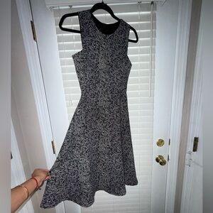 Zara Sleeveless Peplum Midi Dress